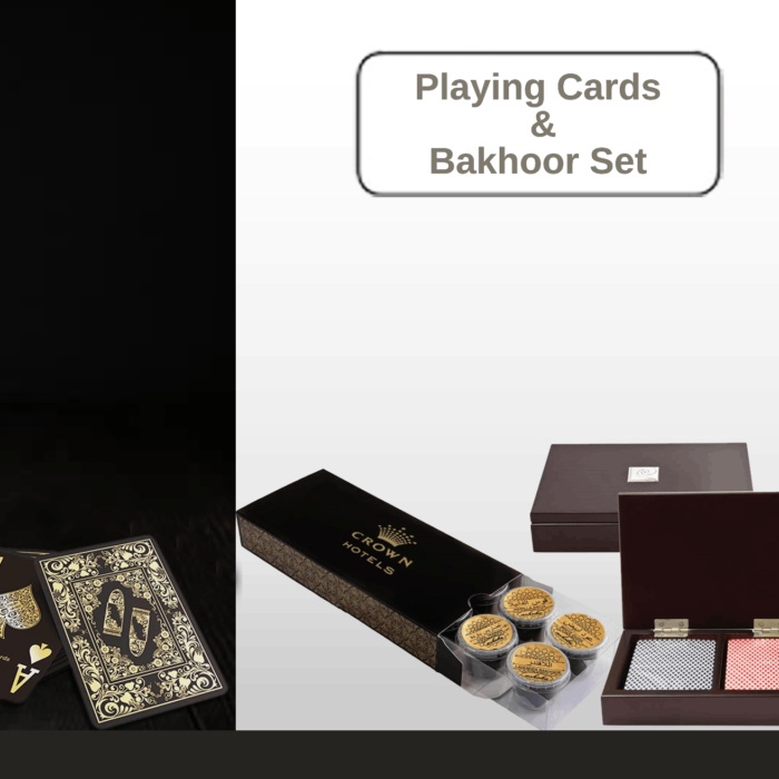 Playing Cards  & Bakhoor Set