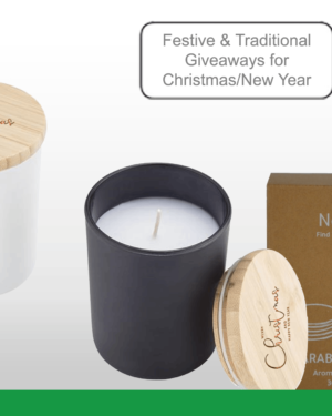 Arabic Oudh Scented Glass Candle